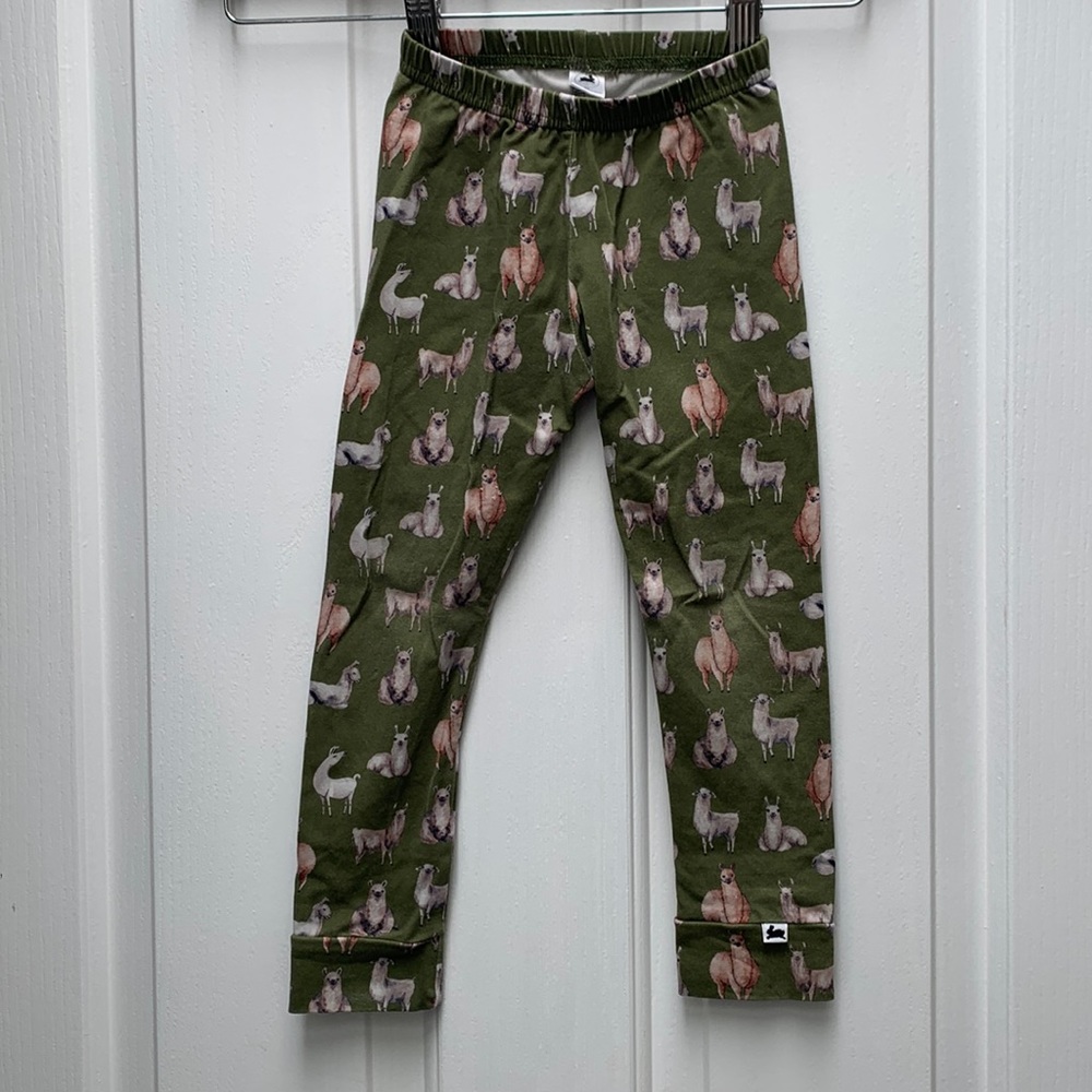 Little and lively llama leggings
